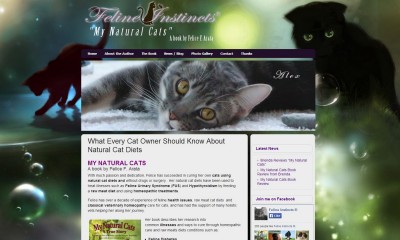 My Natural Cats Website